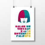 Agence de communication – Graphiste – Genève – Lausanne – Affiche – Salon du vintage